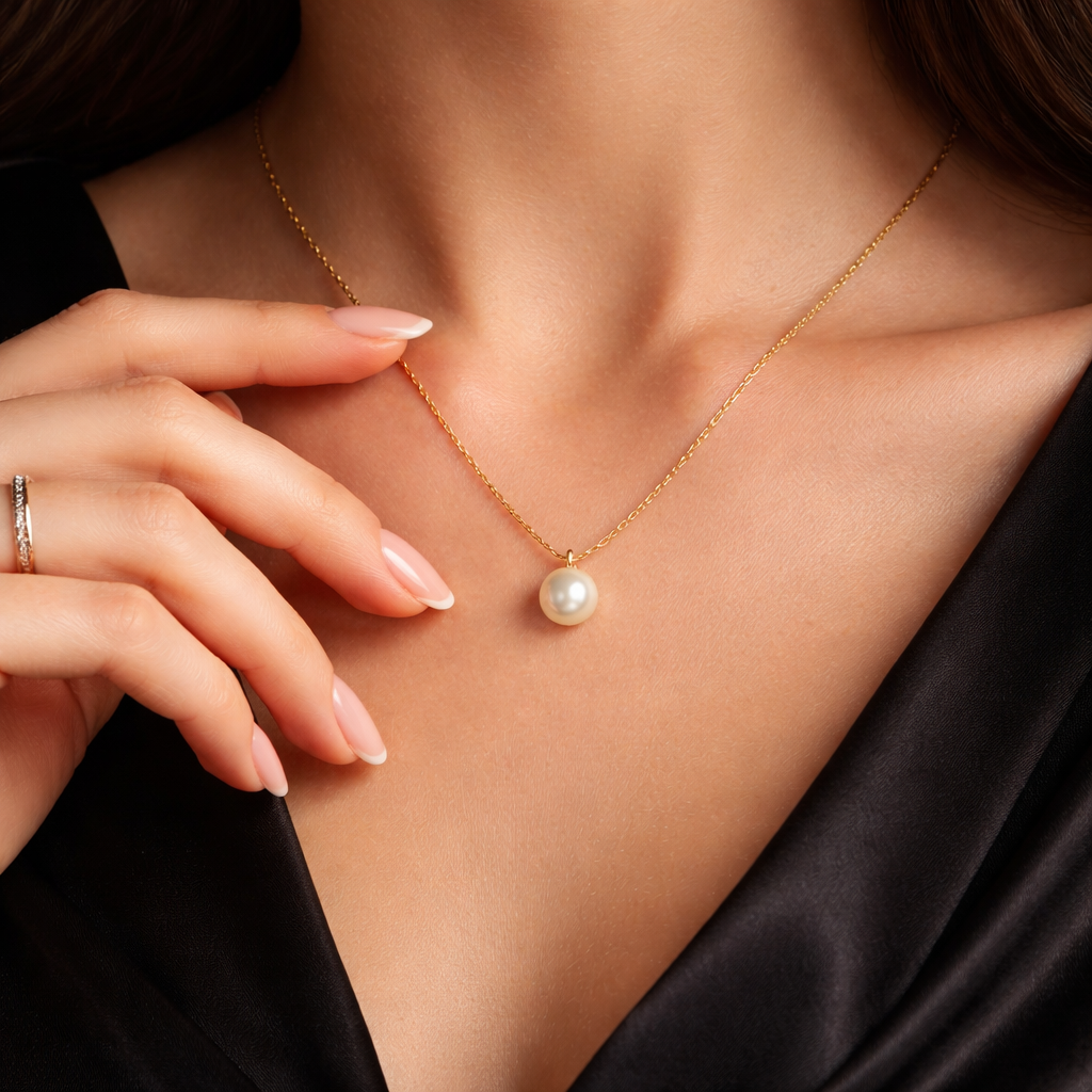 luminous pearl elegance necklace luminous pearl elegance necklace